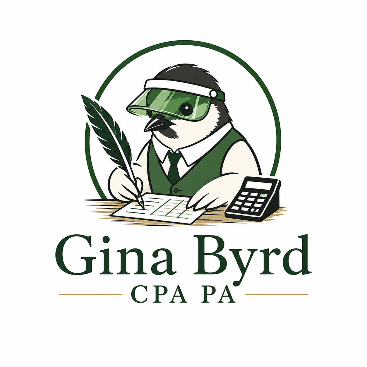Gina Byrd CPA PA logo