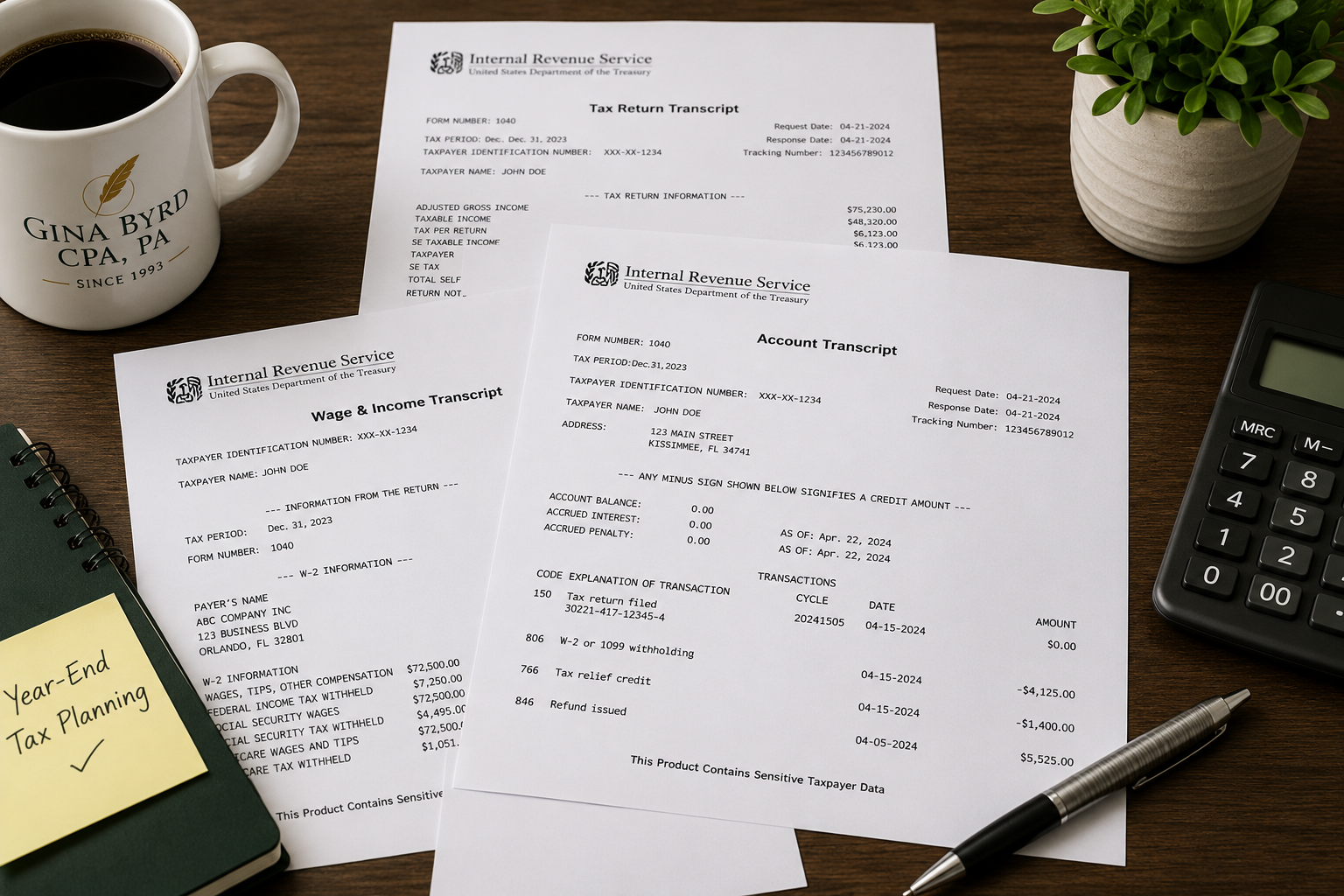 How to Get IRS Tax Transcripts and Complete Form 2848 (Power of Attorney)
